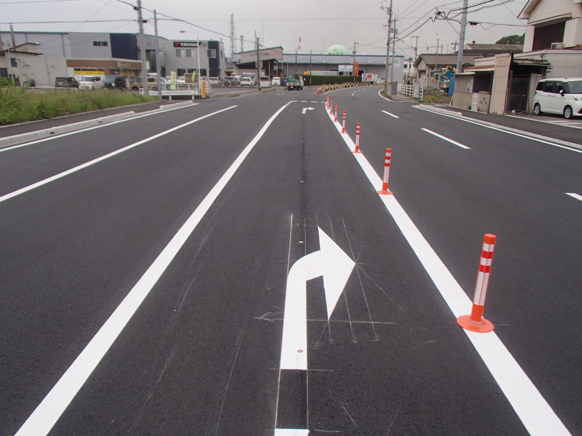道路改良工事（大門１号幹線・6-2）の2枚目の画像