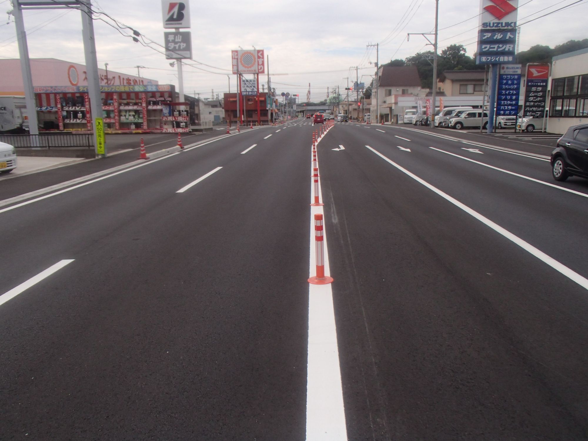 道路改良工事（大門1号幹線・７－１）の2枚目の画像