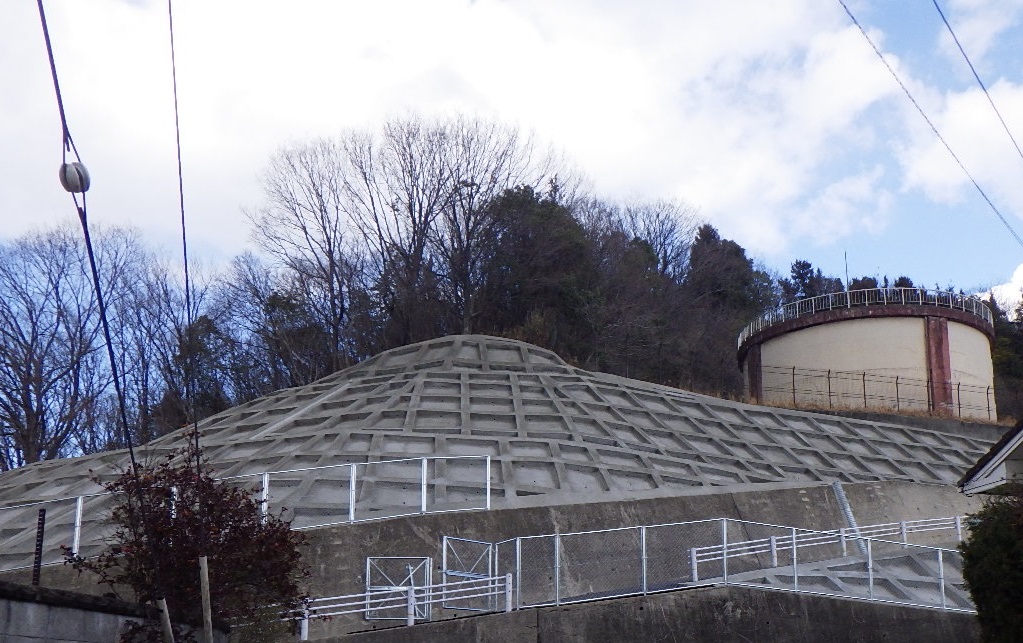 奈良津配水池法面崩壊対策工事の1枚目の画像